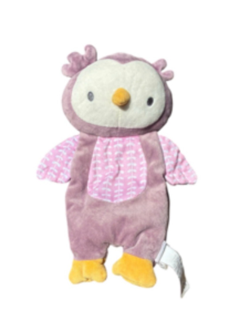 Ingenuity Nally Bean Bag Lovey Nally the Owl Security Blanket Toy